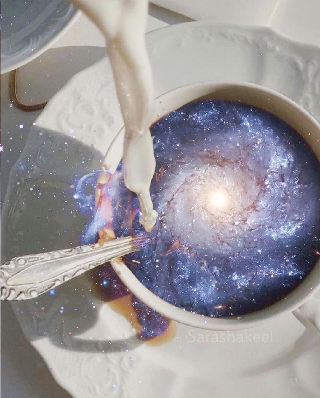 Magical Blue Cosmos Drink