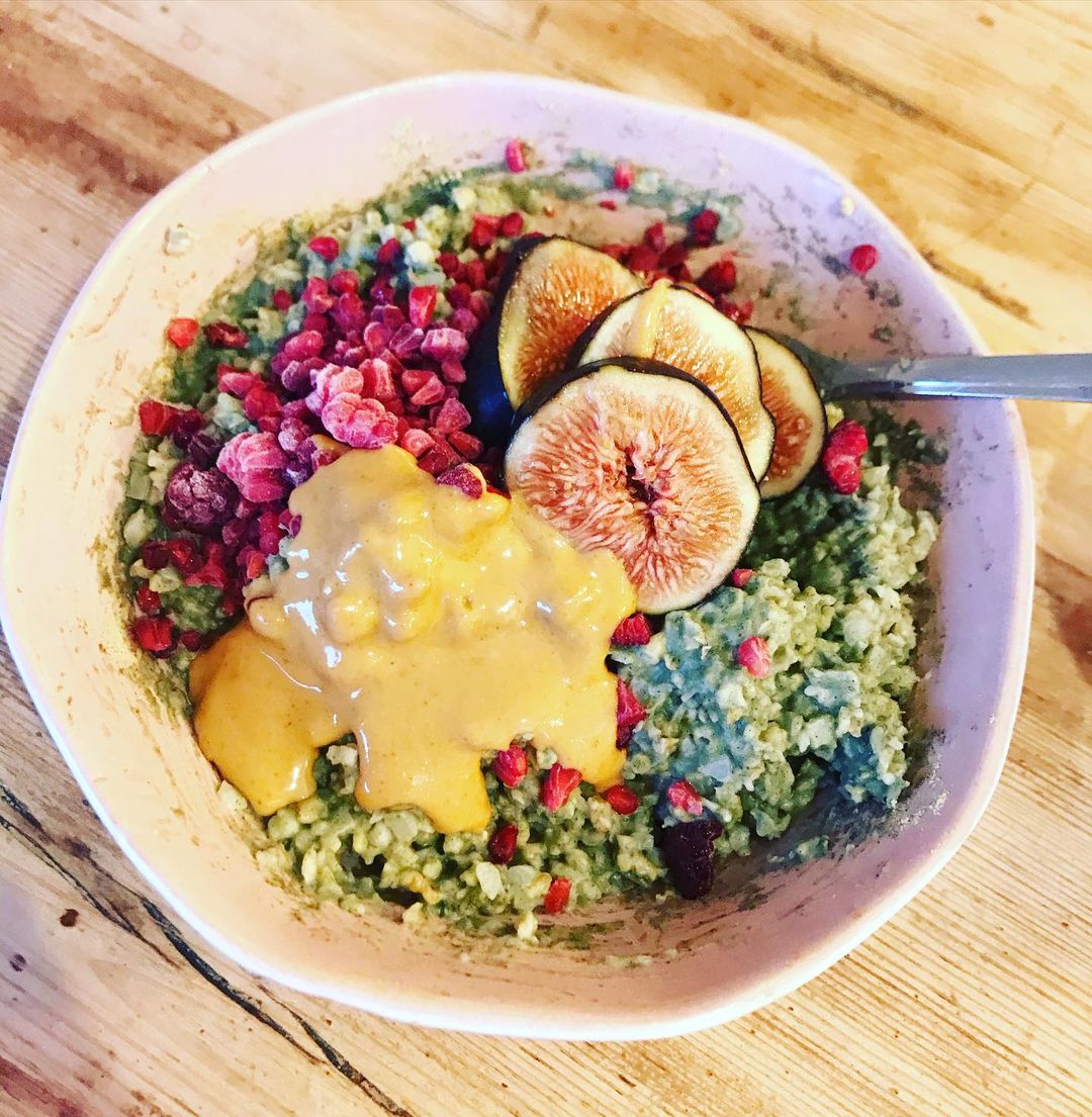 Morning Matcha Cauli Oats