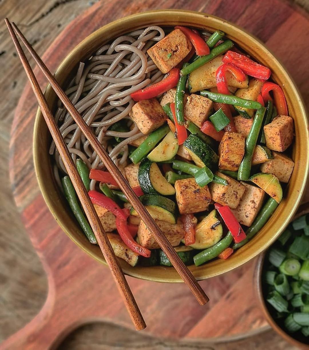 One Pan Tofu Marinade and Veg