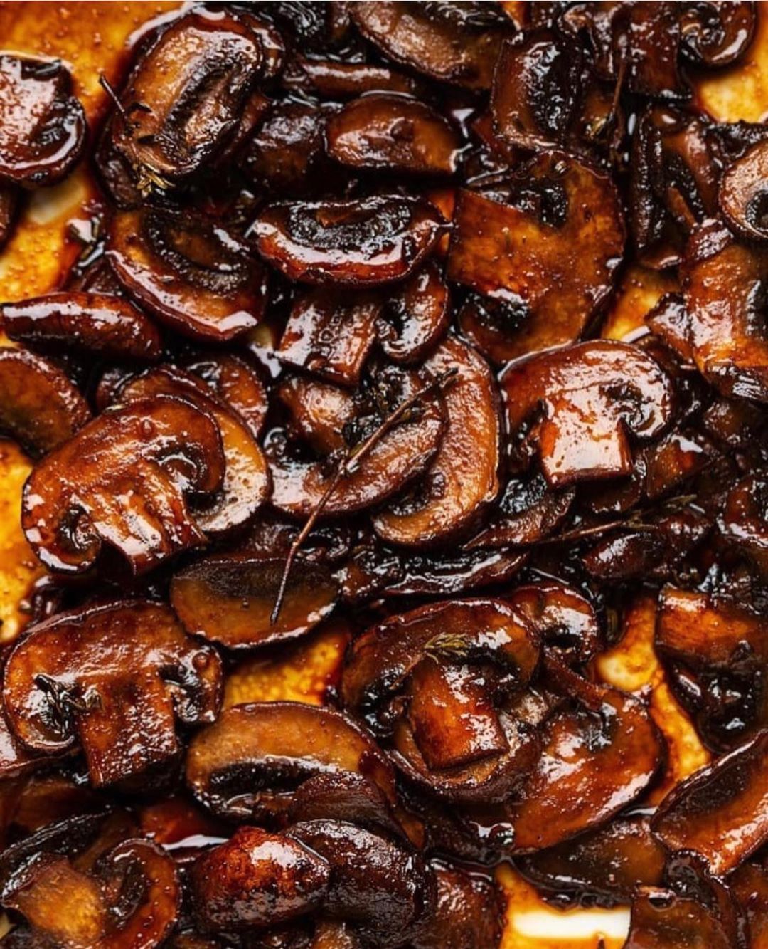Vegan Balsamic Mushroom Pasta