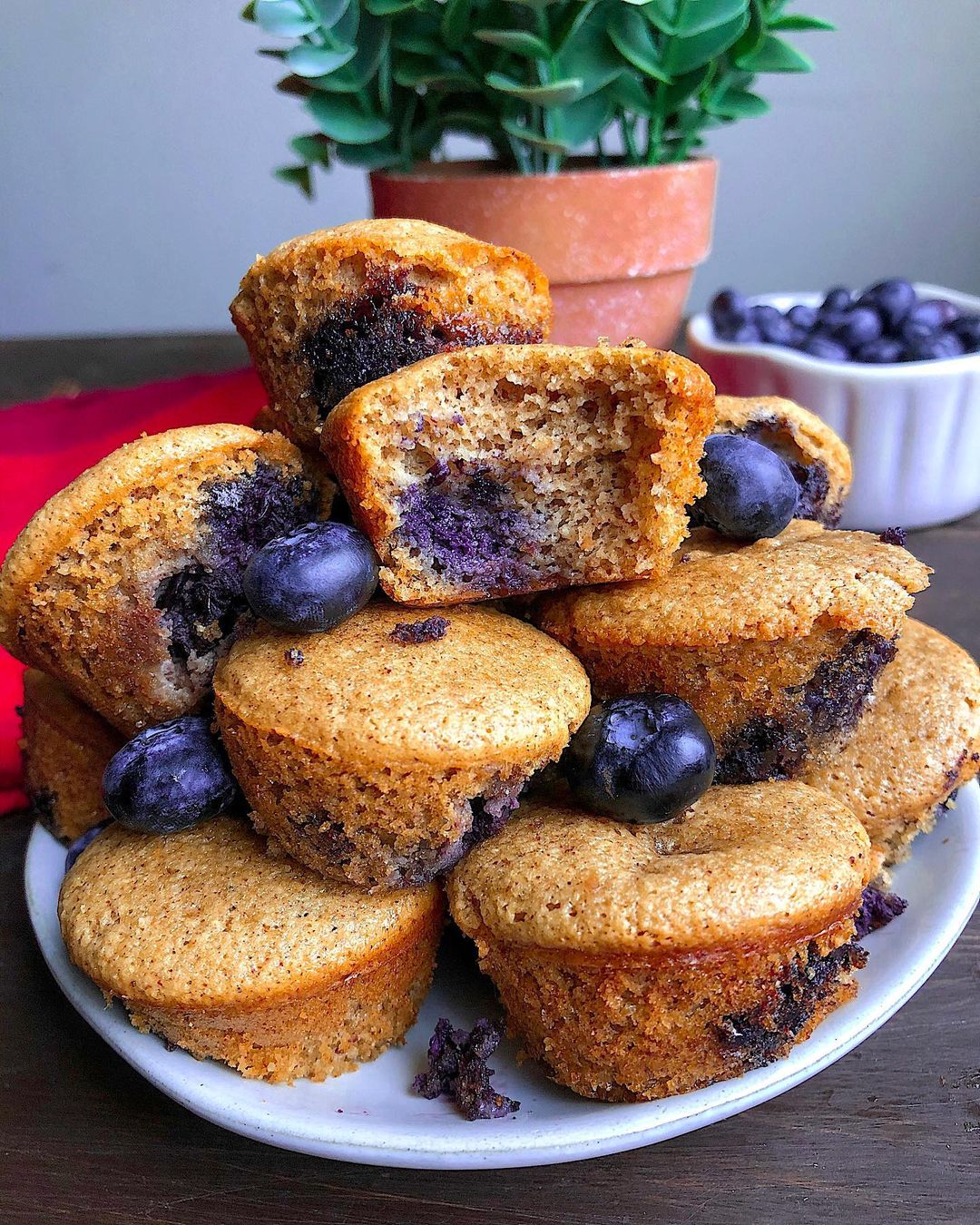 Mini Blueberry Muffins