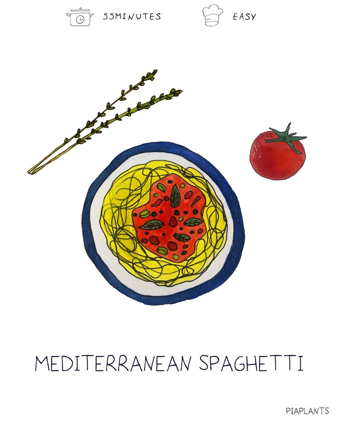 Easy Fresh Veggie Pasta for Summer