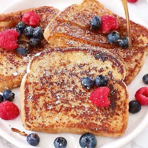 Simple Vegan French Toast