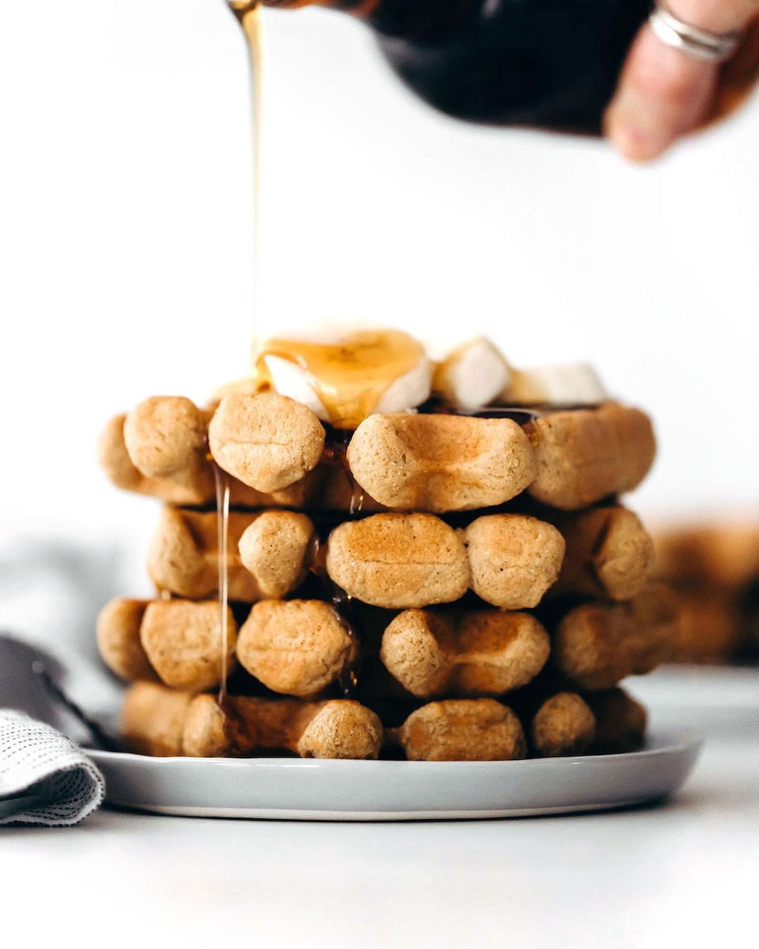 Easy Chickpea Flour Waffles