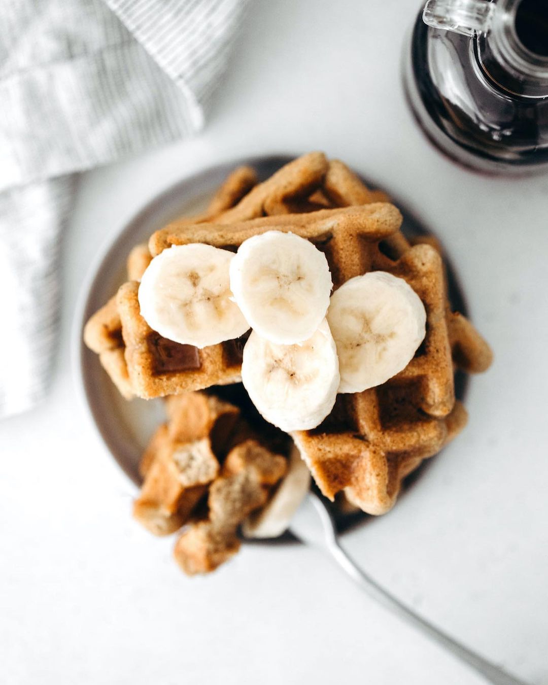 Easy Chickpea Flour Waffles