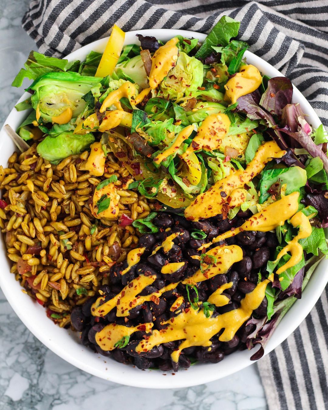 Vegan Fiesta Sauce with Sweet Potato Blend