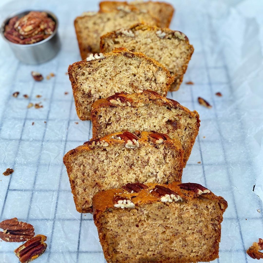 Vegan Pecan Banana Bread