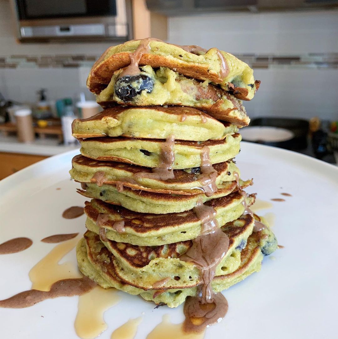 Super Easy Plant-Based Protein Pancakes