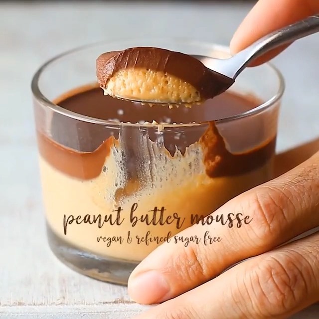 Vegan Peanut Butter Mousse