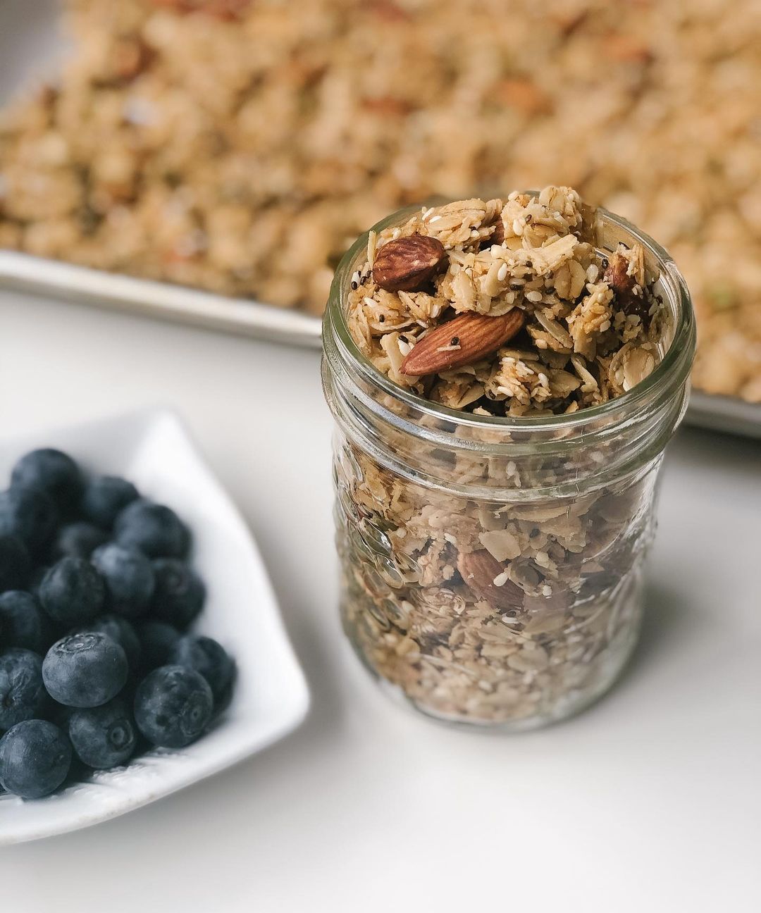 Simple Homemade Granola with Superfoods