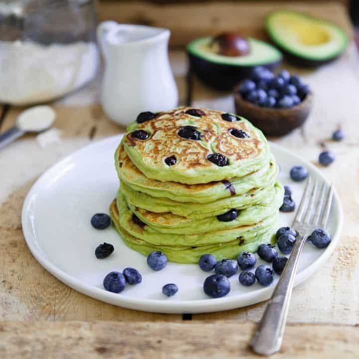 Easy Healthy Avocado Pancakes