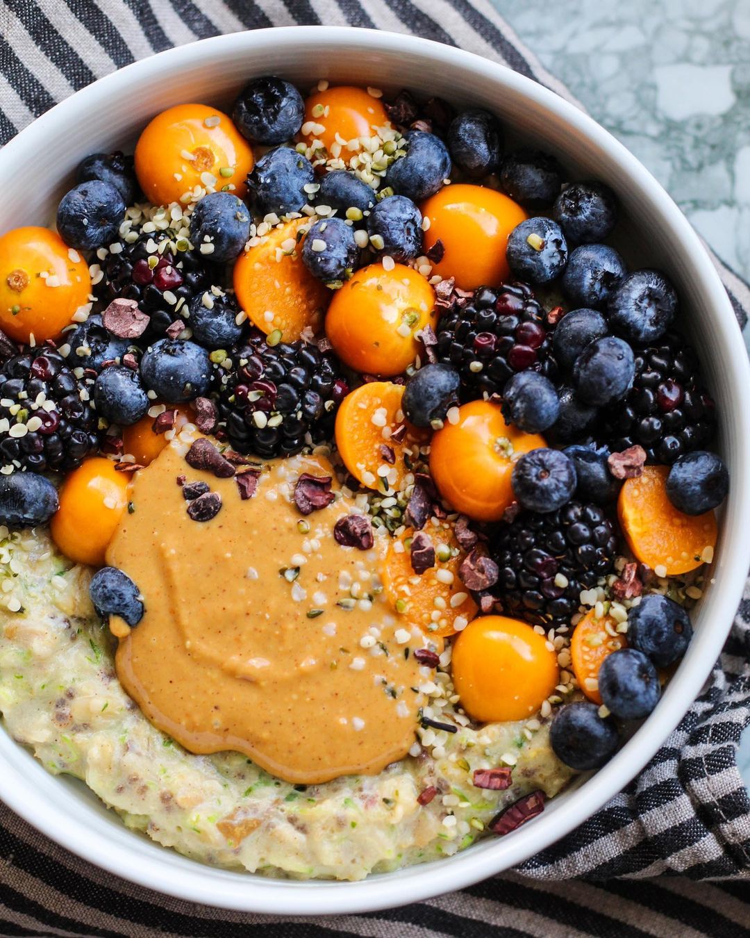 porridge with fruit