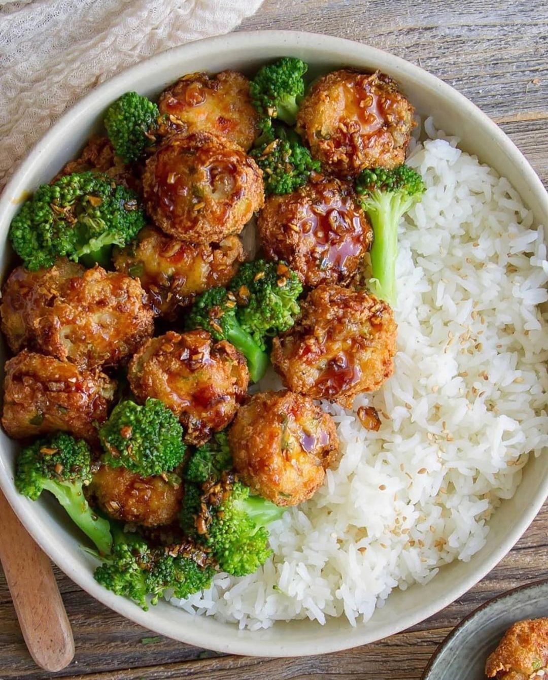 Vegan Teriyaki Tofu Balls