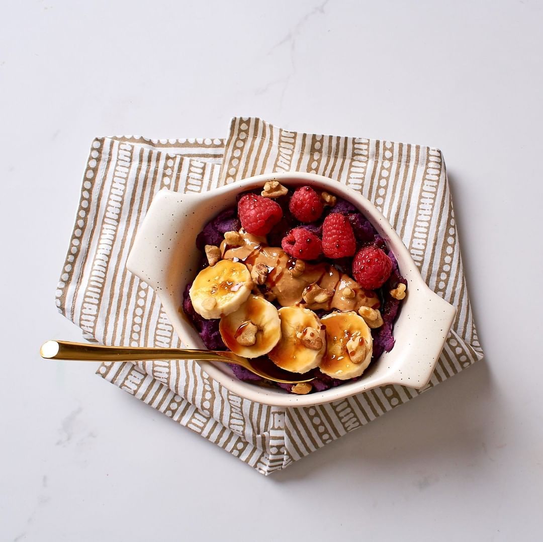 Stokes Purple Sweet Potato Breakfast Bowl