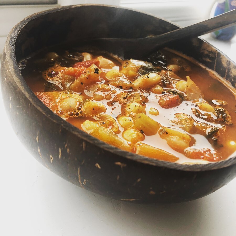Quick 20-Minute Vegetable Minestrone Soup