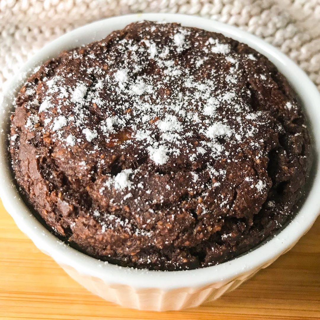 Chocolate Lava Baked Oats