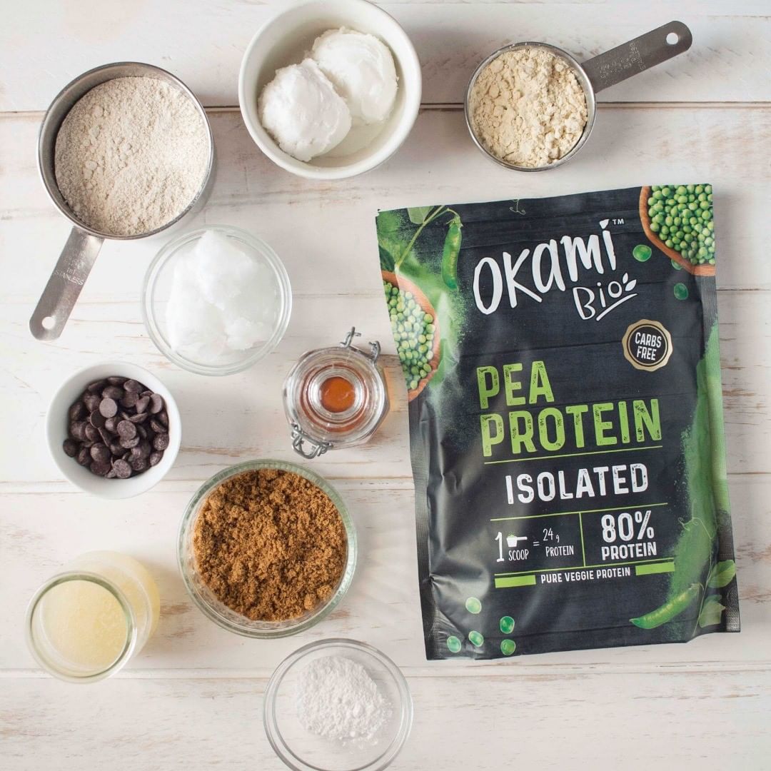 Pea Protein Ice Cream Cookie Sandwich
