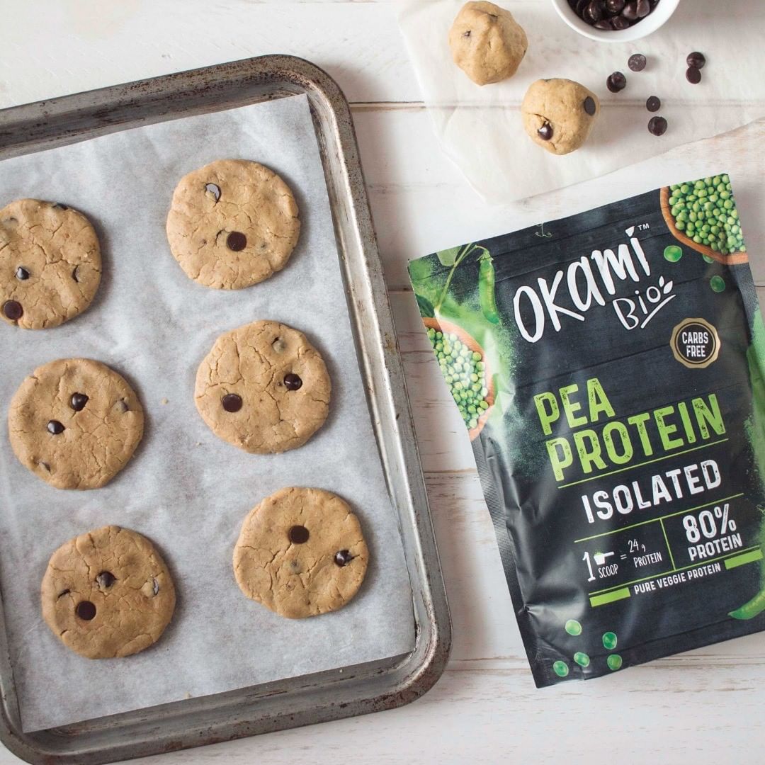 Pea Protein Ice Cream Cookie Sandwich
