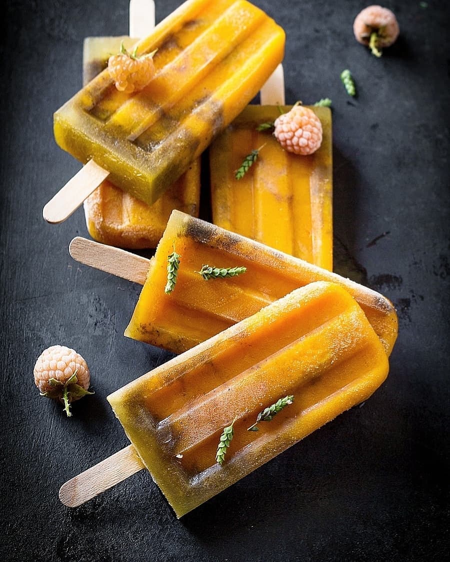 Spicy Mango Popsicles to Beat the Heat