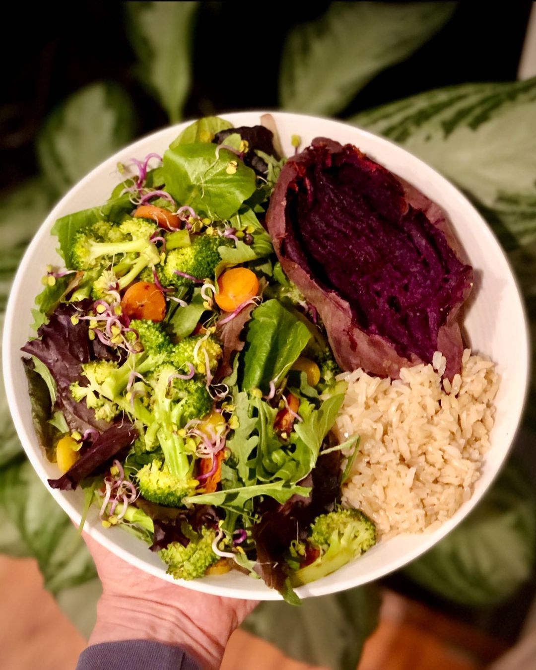 Vegan Buddha Bowl with Sweet Potato