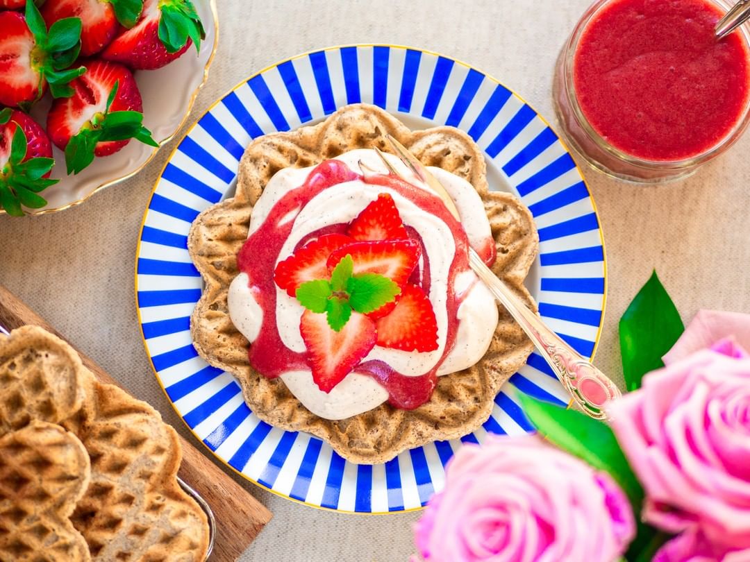 Simple Tasty Vegan Gluten-Free Waffles