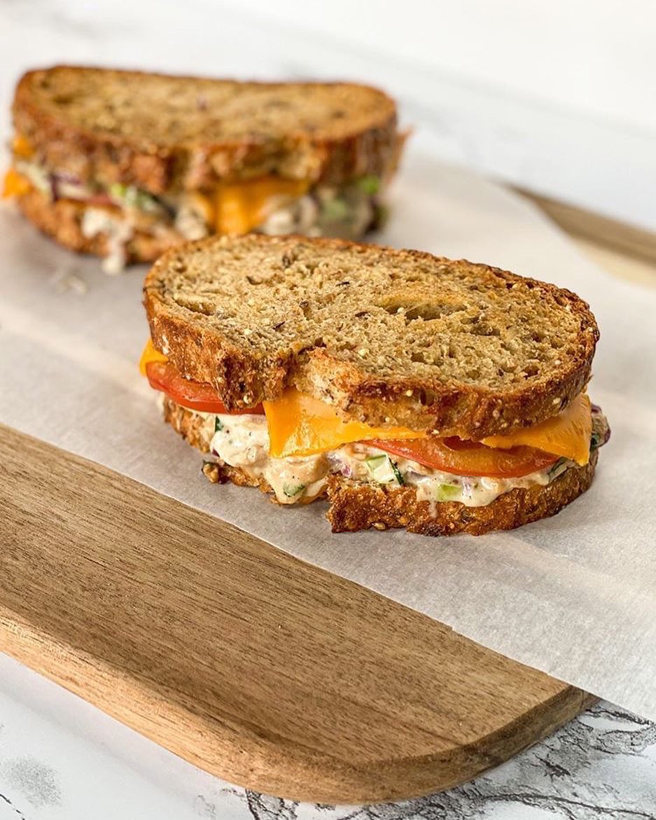 The Ultimate Vegan Tuna Melt Sandwich