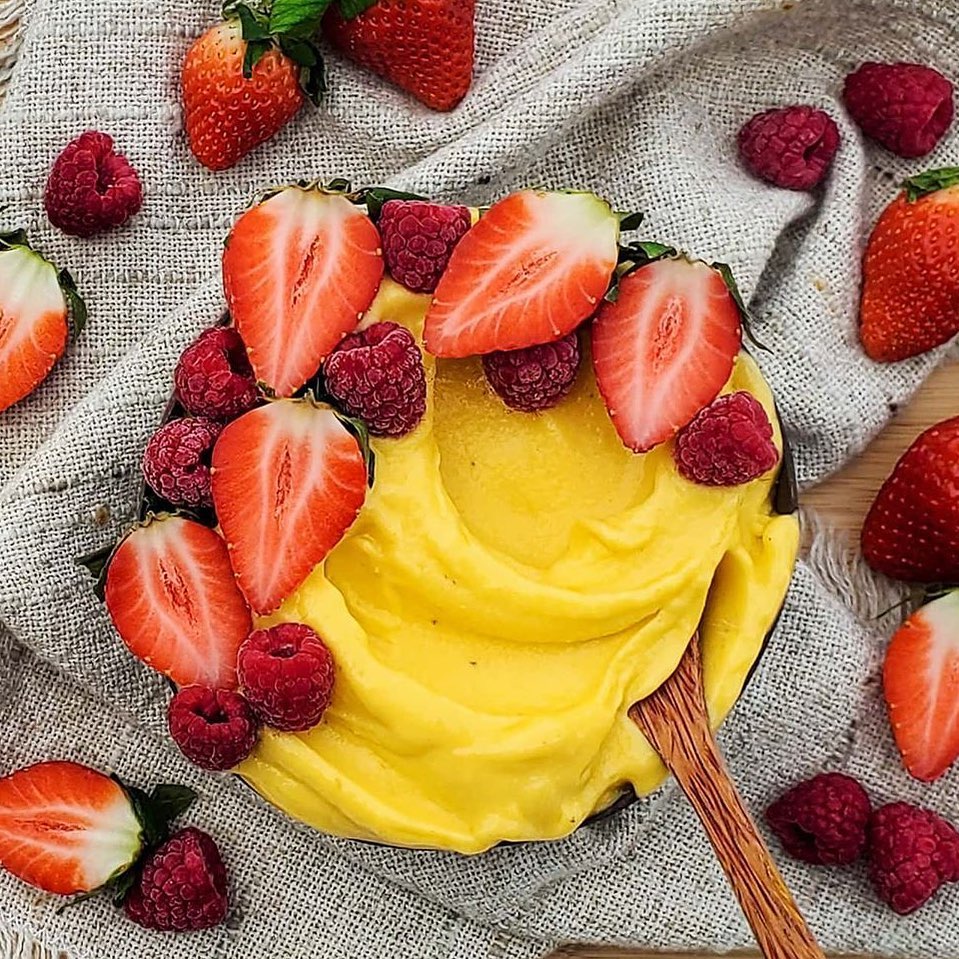 Mango Pineapple Banana Smoothie Bowl