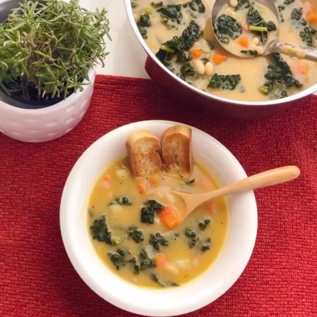 Vegan White Bean Soup