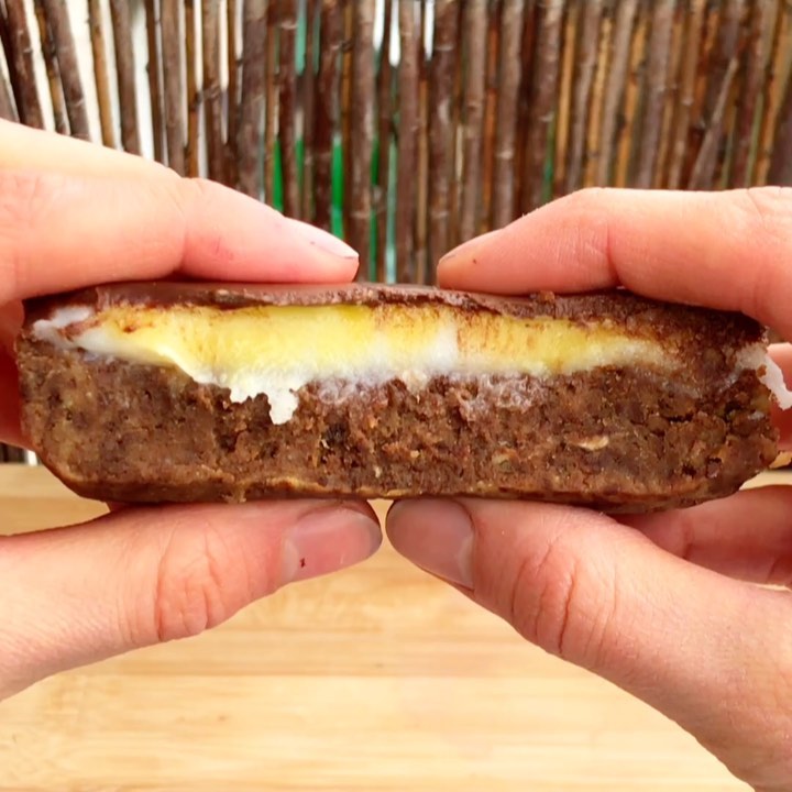 Coconut Caramel Chocolate Bars