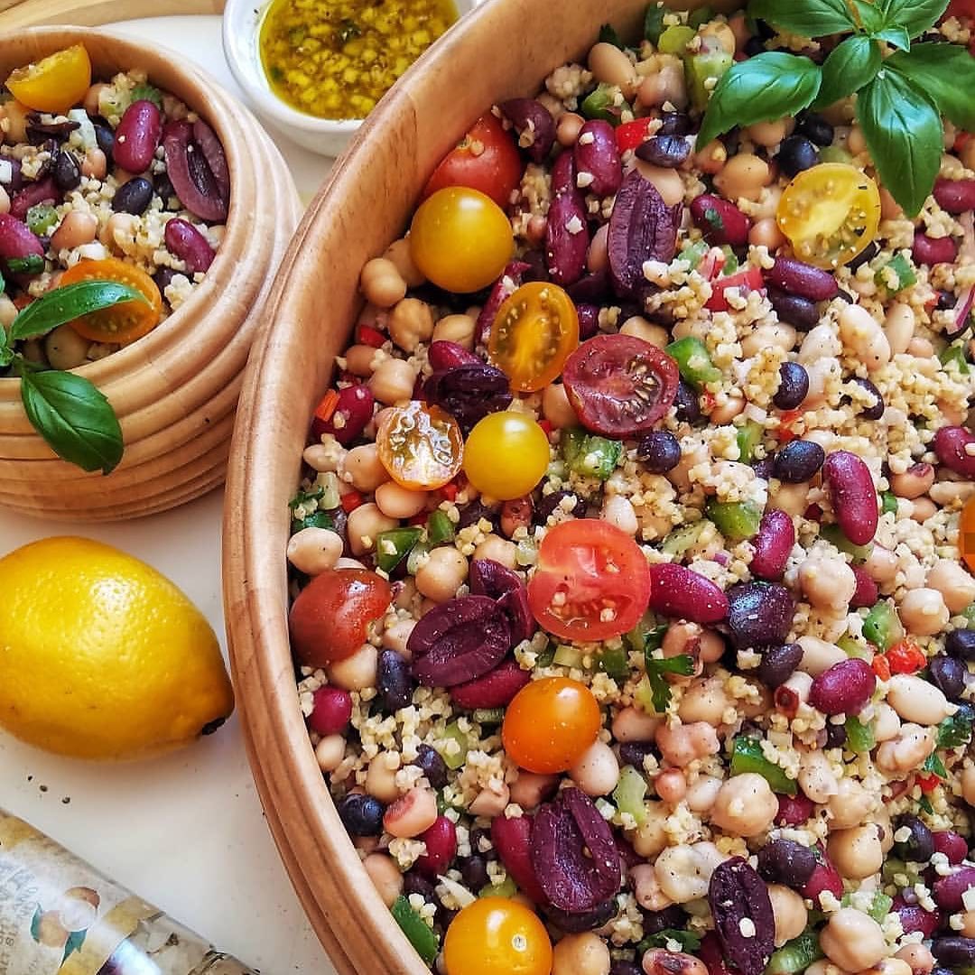 Tuscan Bean Salad with Millet