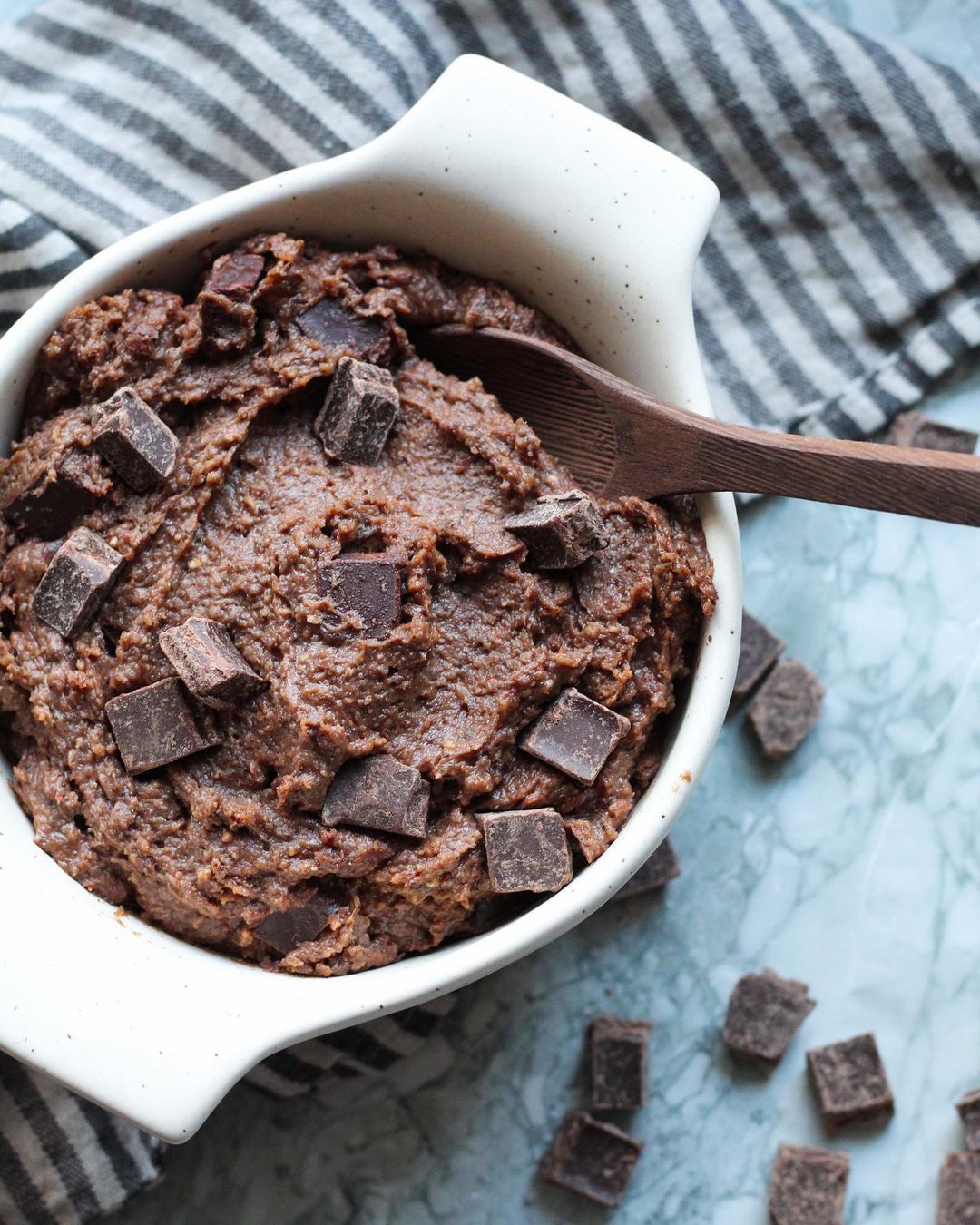 Easy Healthy Black Bean Brownie Batter