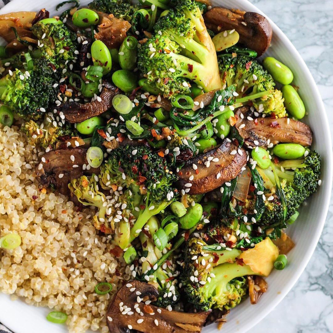 Ginger Tahini Vegan Stir-Fry
