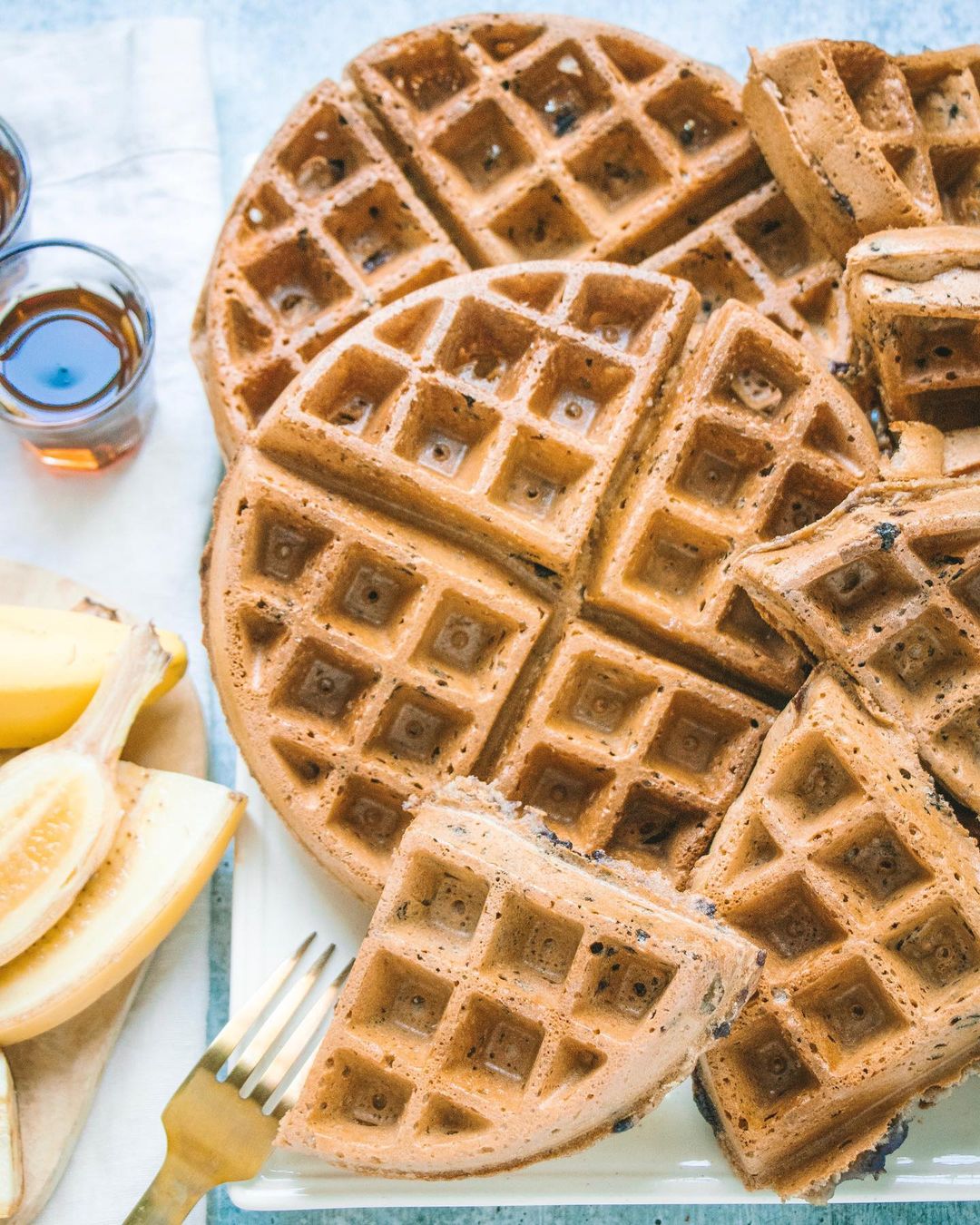 Easy Oil-Free Vegan Waffles