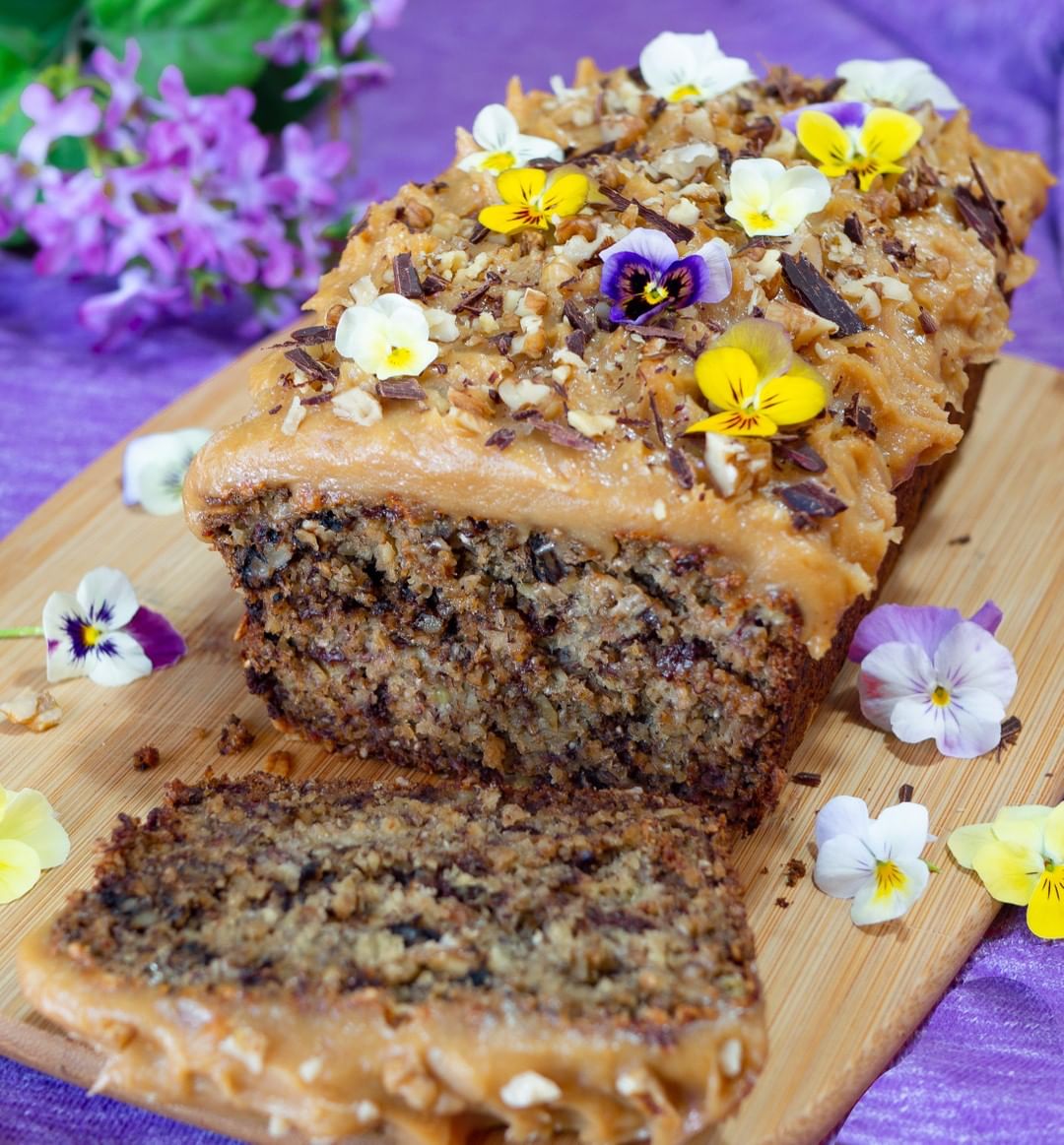 Vegan Gluten-Free Banana Bread with Chocolate