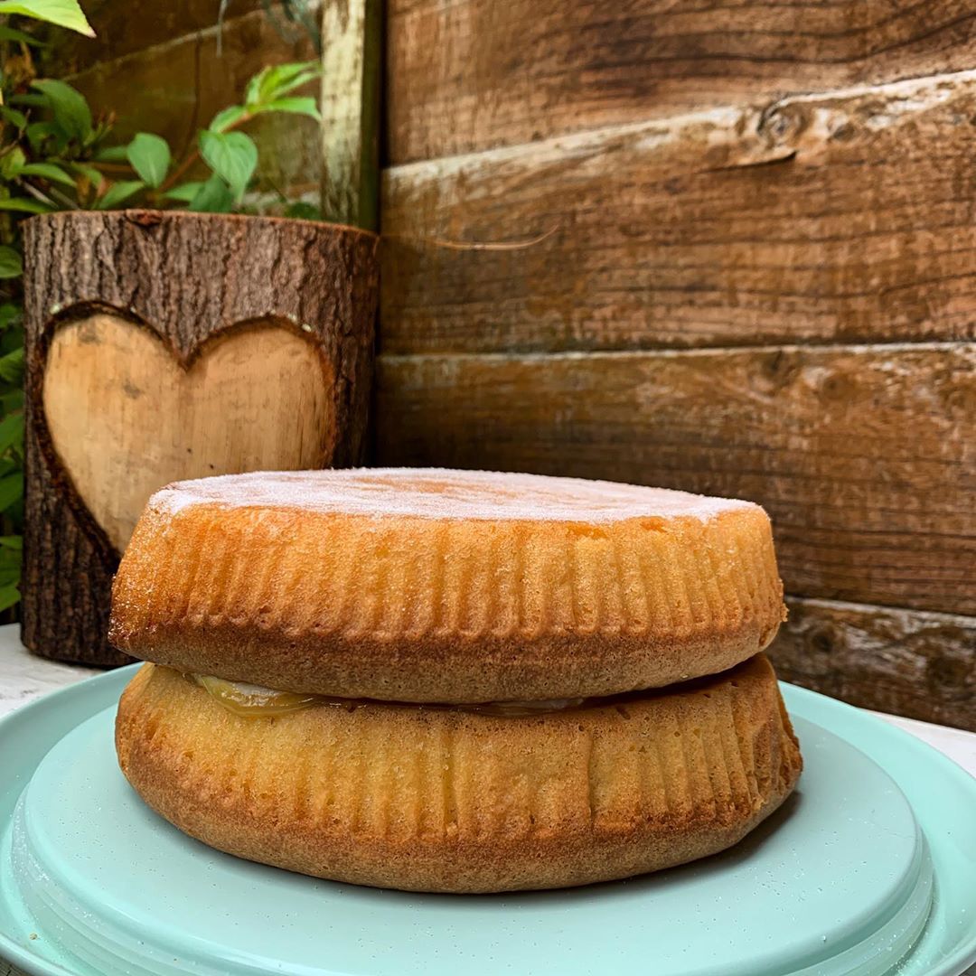 Vegan Gluten-Free Lemon Sponge Cake