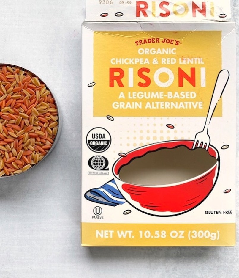 Quick Vegan Risoni Meal with Mushrooms and Sauce