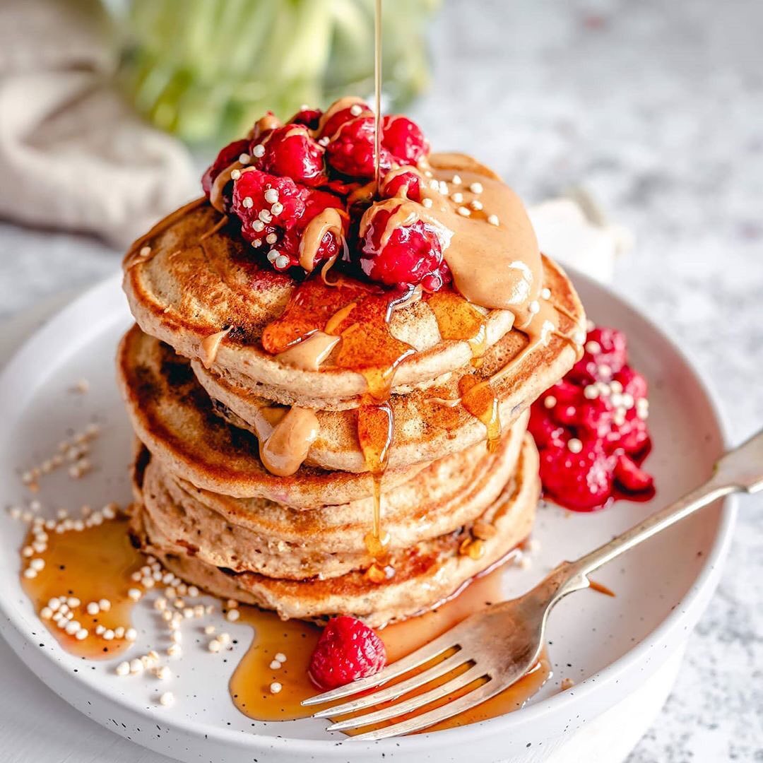 Easy Vegan Pancakes with Plant Milk