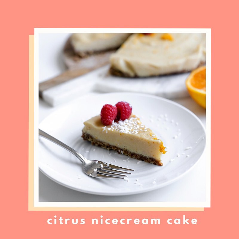 Easy Vegan Gluten-Free Nicecream Cake