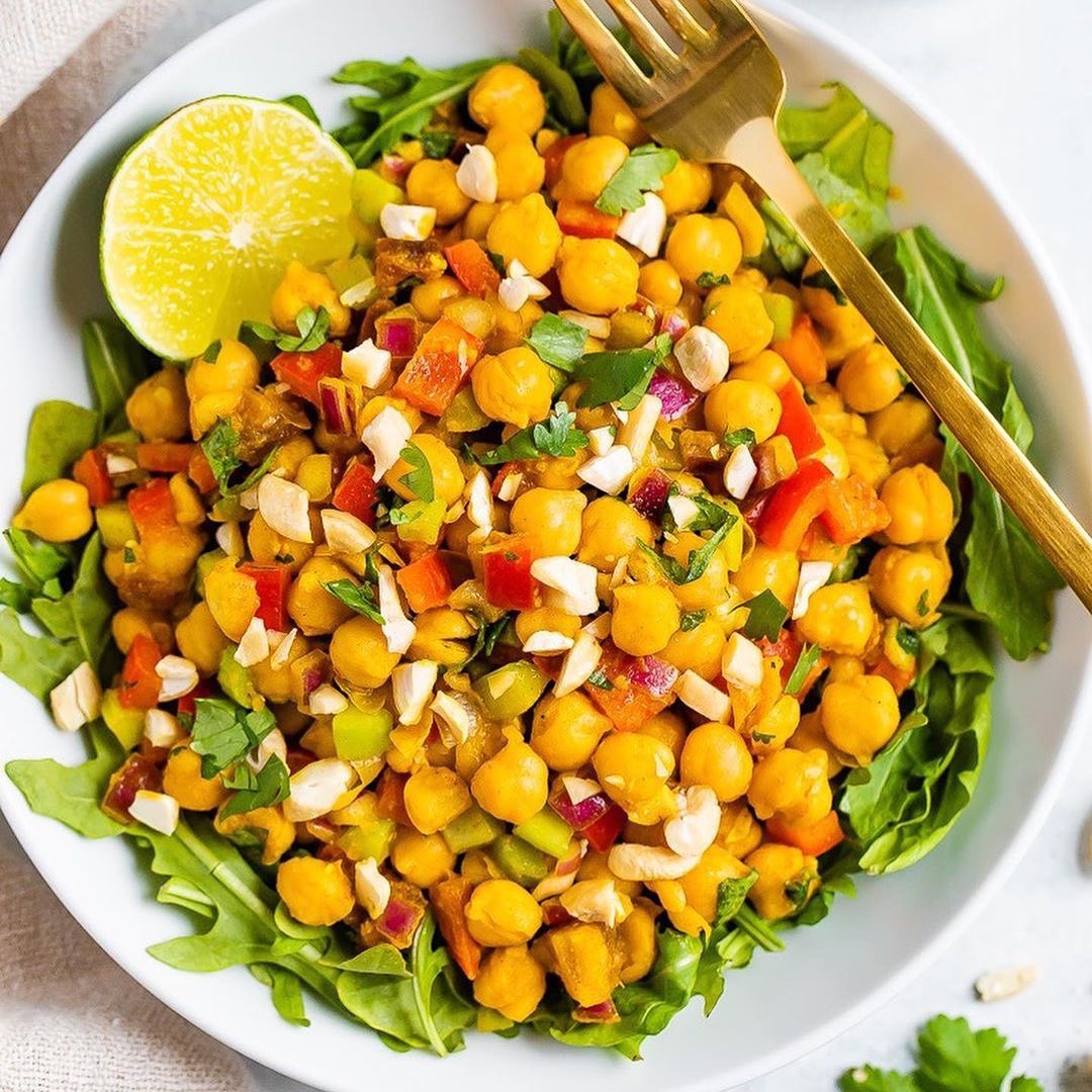 Curried Chickpea Salad