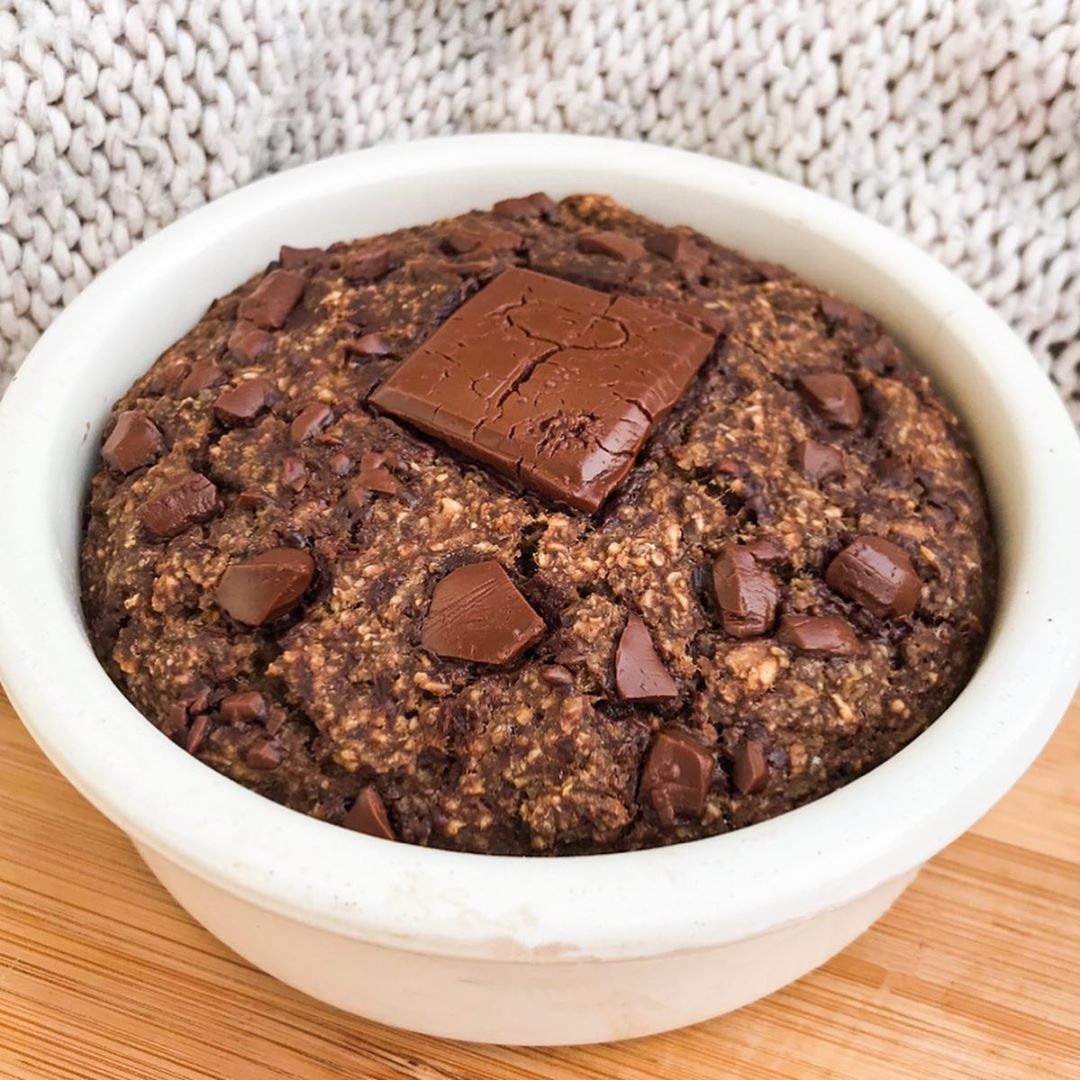 Double Chocolate Baked Oats