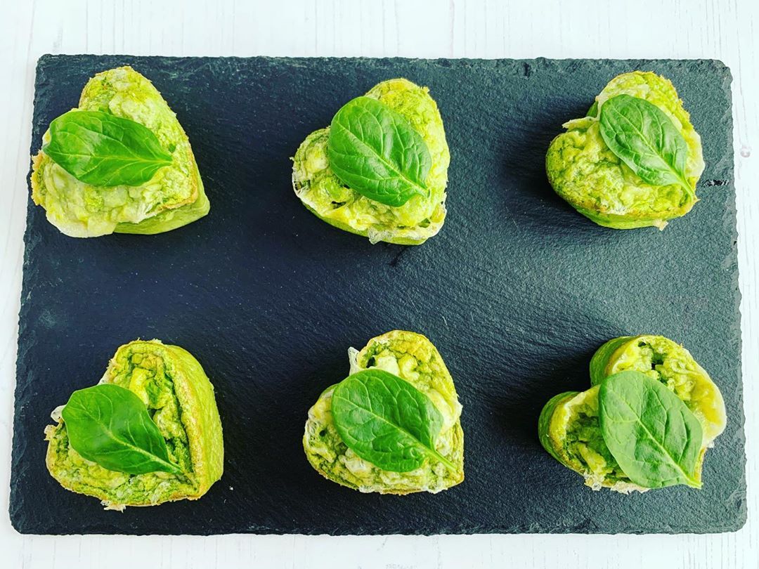 Low-Calorie Spinach Egg Muffins