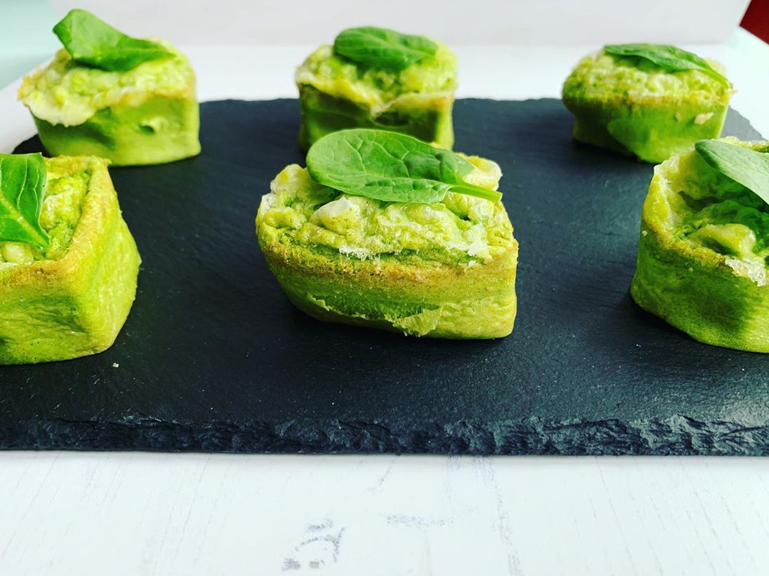 Low-Calorie Spinach Egg Muffins