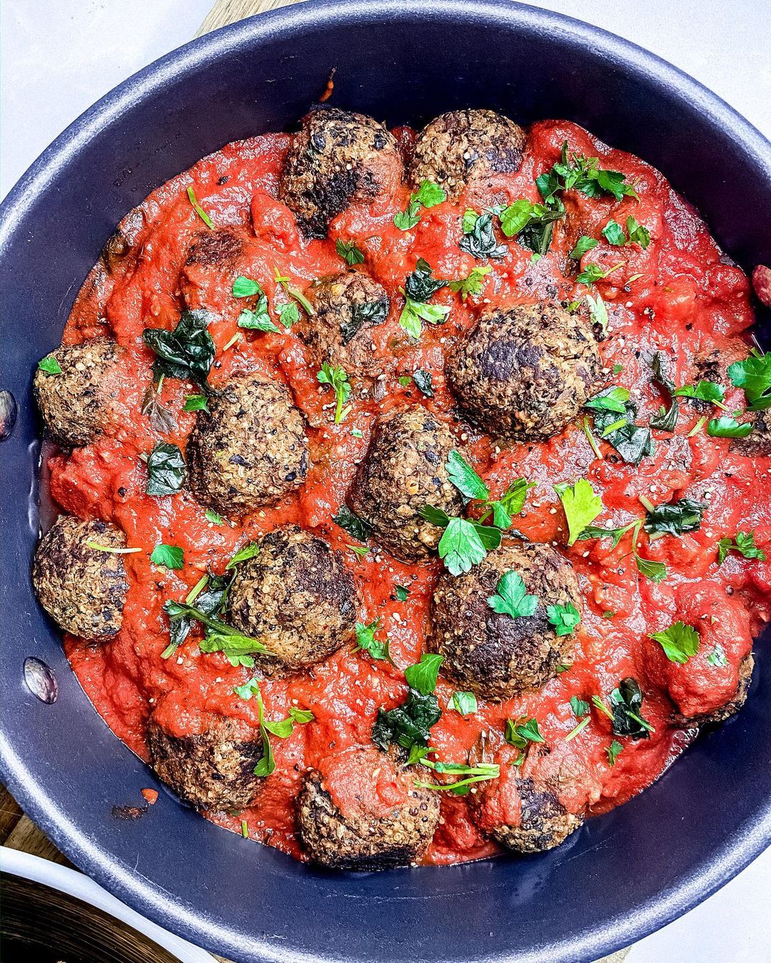 Homemade Protein-Rich Meatless Balls