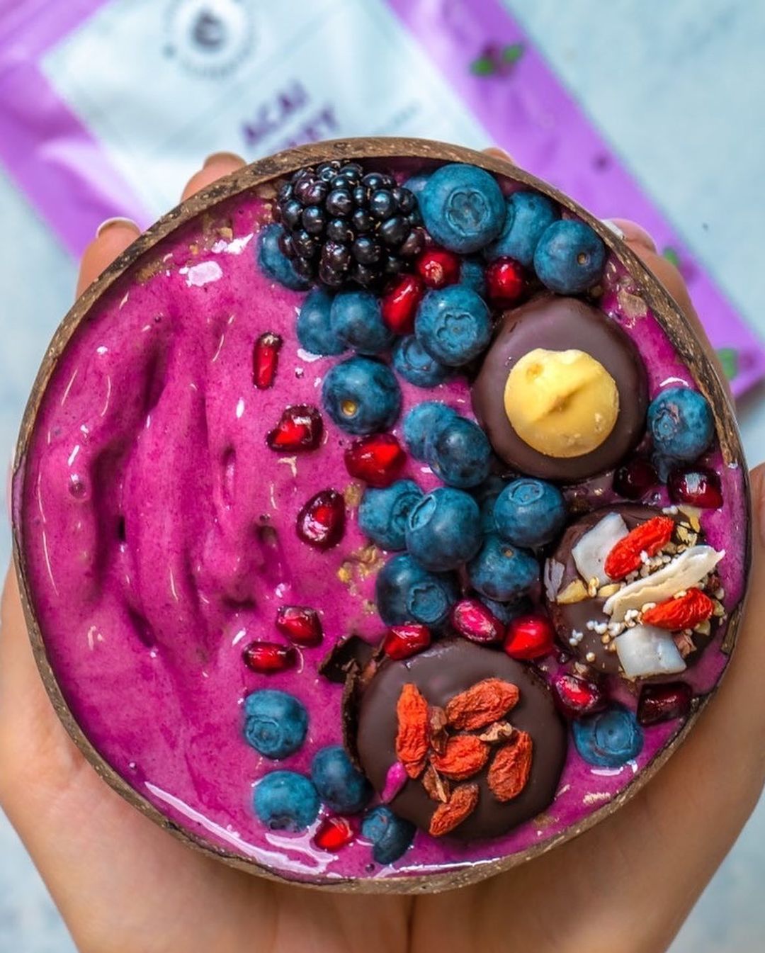 Acai Smoothie Bowl Ready in Five Minutes