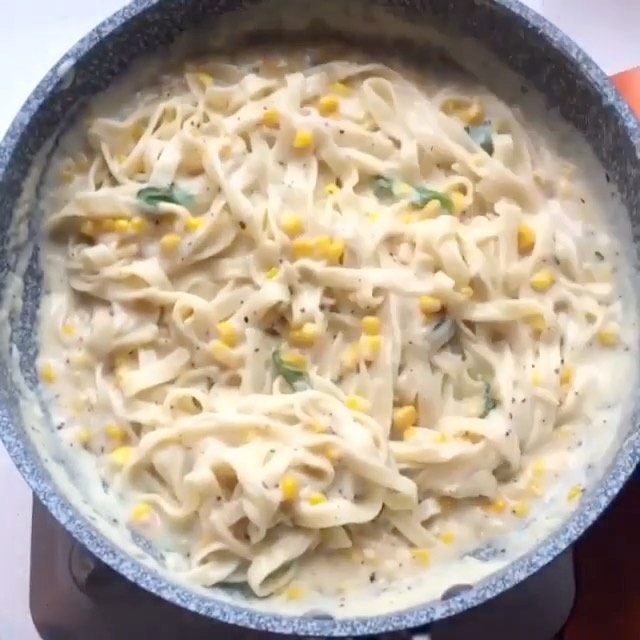Vegan Lemon Basil Tagliatelle Pasta